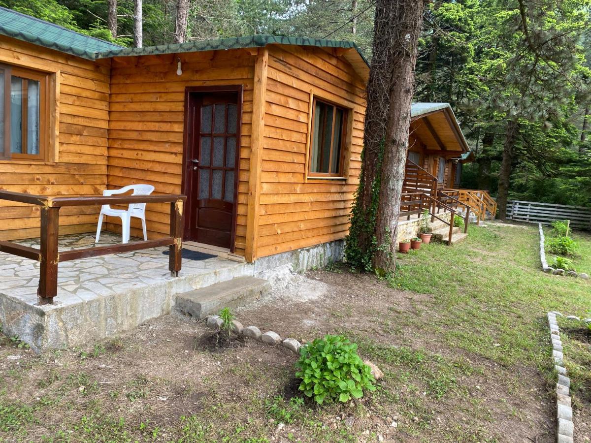 Bujtina Uji I Panjes, Log Cabins Dukat Exterior foto